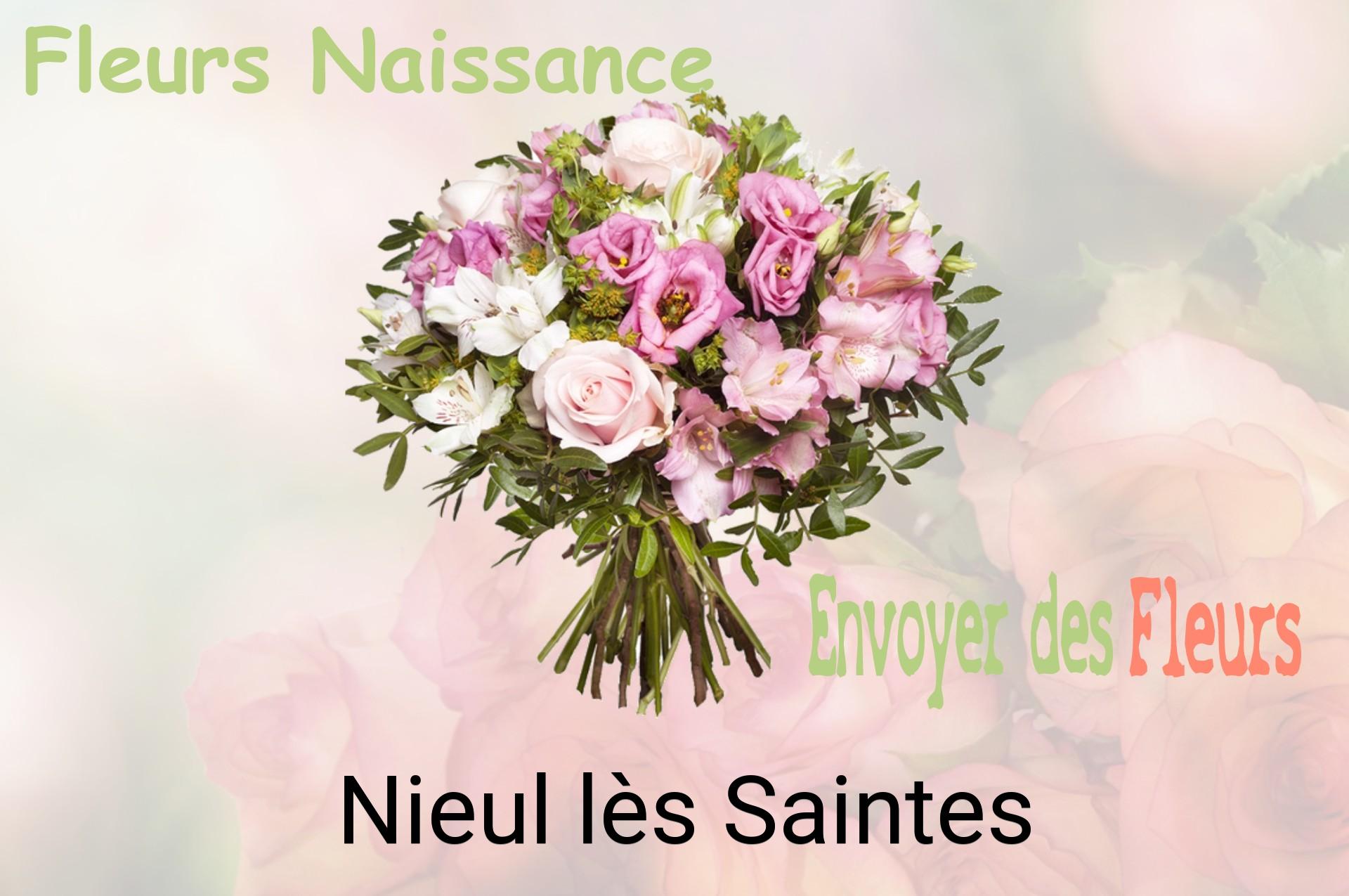 Bouquet de fleurs de naissance livré à Nieul-lès-Saintes